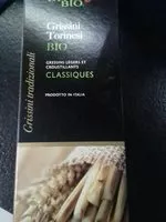 Mängden socker i Grissini torinesi bio