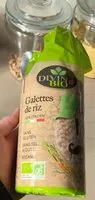 Mängden socker i Galettes de riz
