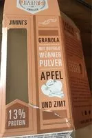 Mängden socker i Granila pomme canelle poudre de Buffalo