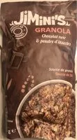 Mängden socker i Granola chocolat noir et poudre d’insectes