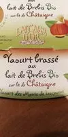 Mängden socker i Yaourt brassé au lait de brebis bio sur lit de châtaigne