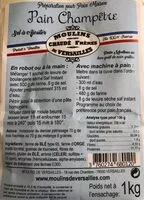 Mängden socker i Pain champetre