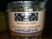 Mängden socker i Terrine de lapin aux oignons caramélisés