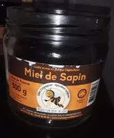 Mängden socker i Miel sapin