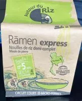 Mängden socker i Ramen express