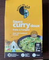 Mängden socker i Sauce Curry doux