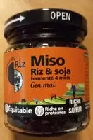 Mängden socker i Miso Riz & Soja