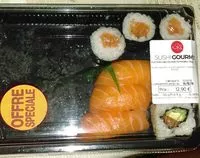 Mängden socker i Sushi