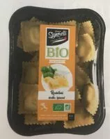 Mängden socker i Ravioli ricotta epinard
