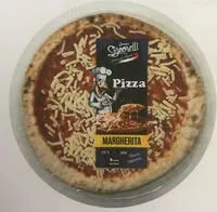Mängden socker i Pizza margherita