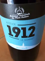 Mängden socker i Altitude 1912 le sommet