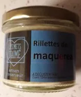 Mängden socker i Rillettes de maquereau