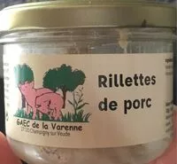 Mängden socker i Rillettes de porc