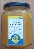 Mängden socker i Confiture de mandarine