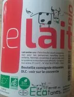 Mängden socker i Le lait bio