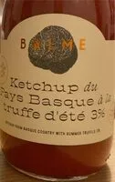 Mängden socker i Ketchup du pays basque à la truffe d’été