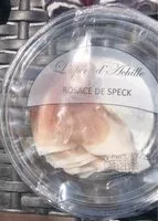 Mängden socker i Rosace de speck