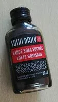Mängden socker i Sauce soja sucré