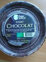 Mängden socker i Sorbet chocolat