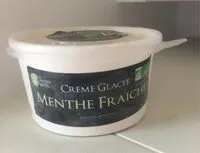Mängden socker i Creme glacee menthe fraiche