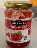 Mängden socker i Confiture de fraise