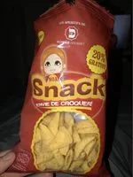 Mängden socker i Snack