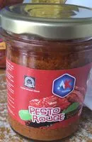 Mängden socker i Pesto Rouge Casher