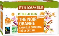 Mängden socker i Thé noir orange cannelle curcuma