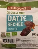 Mängden socker i Datte séchée