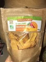 Mängden socker i Mangue séchée