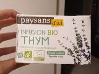 Mängden socker i Infusion bio thym