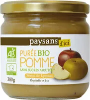 Mängden socker i Purée Bio Pomme