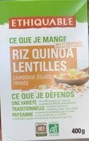 Mängden socker i Riz quinoa lentilles