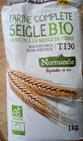 Mängden socker i Farine complète - seigle bio - moulue à la meule de pierre - T130