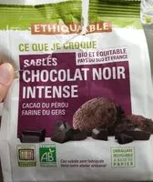 Mängden socker i Sablés chocolat noir intense