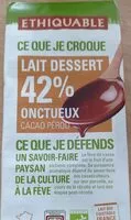 Mängden socker i Choco lait dessert 42%bio