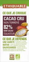 Mängden socker i Cacao cru non torréfié 82%