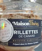 Mängden socker i Rillettes de canard