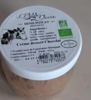 Mängden socker i Crème dessert chocolat
