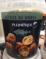 Mängden socker i Accras de morue