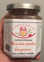 Mängden socker i Confiture abricots peches brugnons