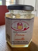 Mängden socker i Confiture artisanale Poire Vanille