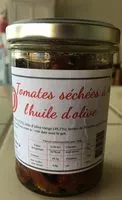 Mängden socker i Tomates séchées à l'huile d'olive