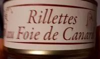 Mängden socker i Rillettes au foie de canard