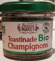 Mängden socker i Toastinade Bio Champignons