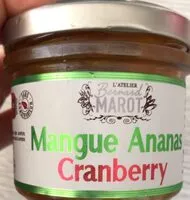 Mängden socker i Mangue Ananas Cranberry