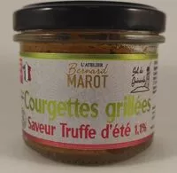 Mängden socker i Courgettes grillées Saveur Truffe d'été 1,1%