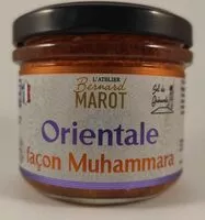 Mängden socker i Orientale Façon Muhammara
