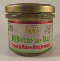 Mängden socker i Rillette au Bar Citron & Poivre Pamplemousse