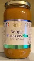 Mängden socker i Soupe de Poissons BIO